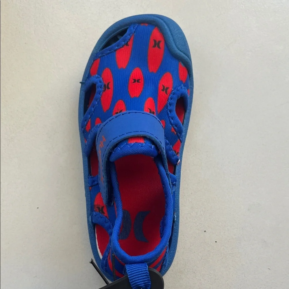 Hurley Kids Vibrant Blue and Red Water Shoes